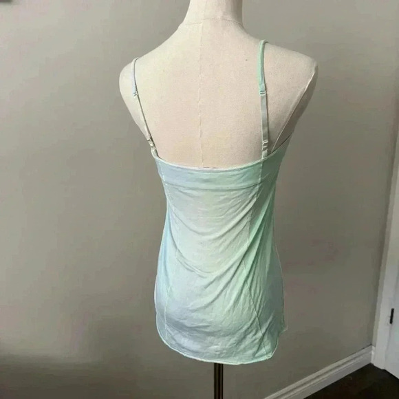 Wilfred Y2K bustier style cami  shirt in minty green and ombré turquoise fairy S - Picture 5 of 6